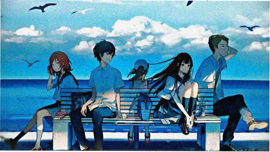 科幻动画星轨之外主视觉